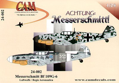 CAM CAM24002 1:24 Messerschmitt Bf-109G-6