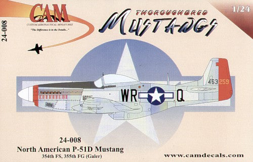 CAM CAM24008 1:24 North-American P-51D Mustang