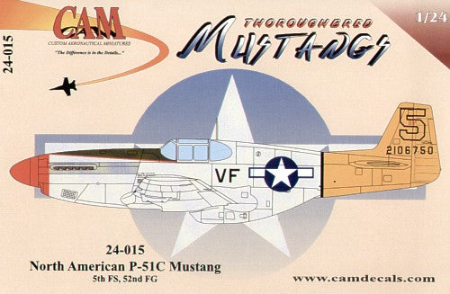 CAM CAM24015 1:24 North-American P-51C Mustang