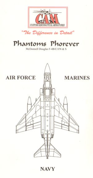 CAM CAM32033 1:32 F-4J Phantom 153911 AJ/201 VMFA-333 Shamrocks USS America