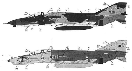 CAM CAM32037 1:32 McDonnell F-4E Phantom