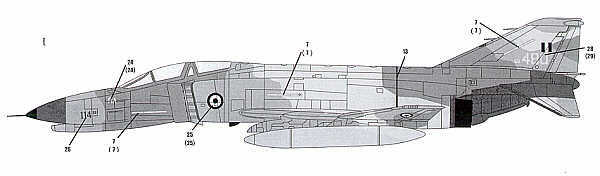 CAM CAM32037 1:32 McDonnell F-4E Phantom