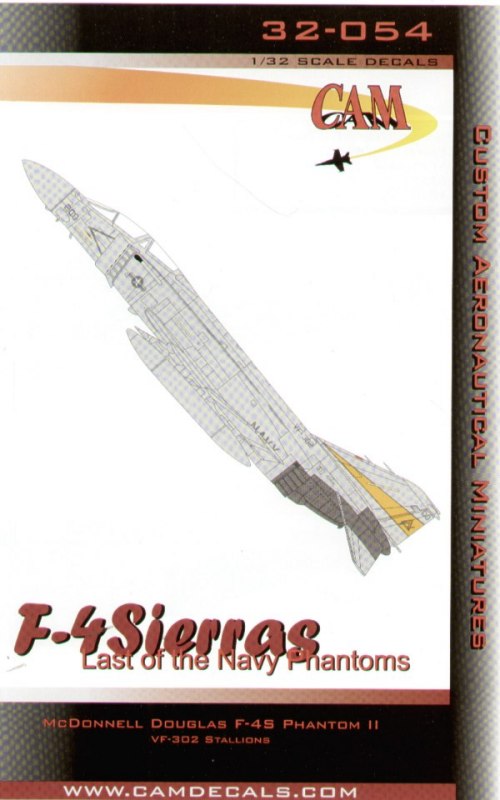Cam Decals CAM32054 1:32 McDonnell F-4S Phantoms