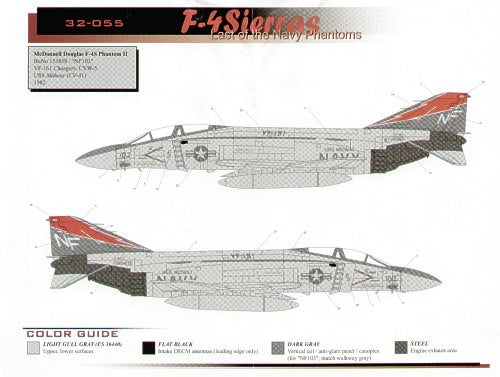 Cam Decals CAM32055 1:32 McDonnell F-4S Phantoms