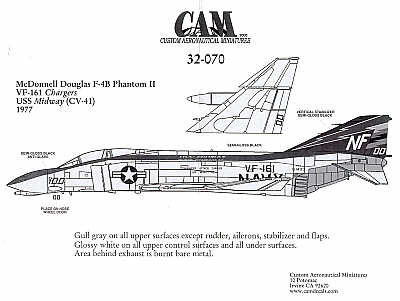 CAM CAM32070 1:32 McDonnell F-4B Phantom