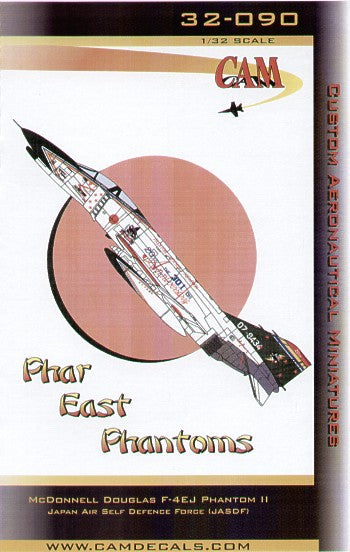Cam Decals CAM32090 1:32 Phar East McDonnell F-4EJ Phantom