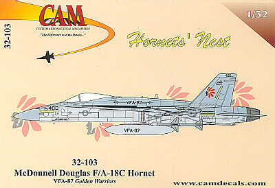 CAM CAM32103 1:32 McDonnell-Douglas F/A-18C Hornet