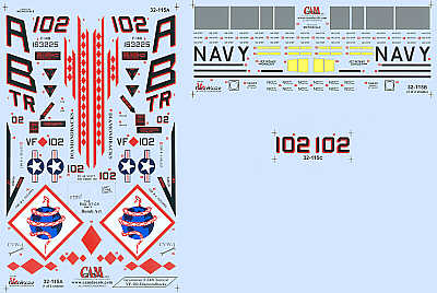 CAM CAM32115 1:32 Grumman F-14B Tomcat