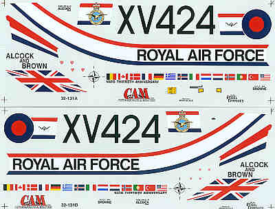 CAM CAM32131 1:32 McDonnell F-4M Phantom
