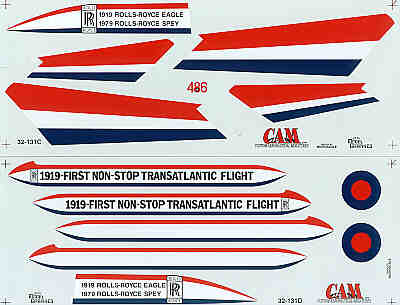 CAM CAM32131 1:32 McDonnell F-4M Phantom