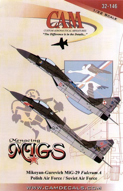 CAM CAM32146 1:32 Mikoyan MiG-29 'Fulcrum'