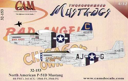 CAM CAM32153 1:32 North-American P-51D Mustang
