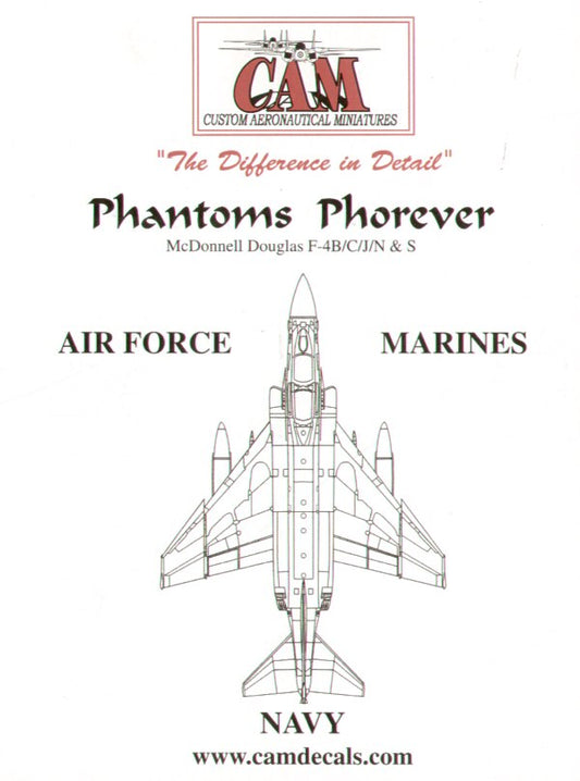 CAM CAM48001 1:48 McDonnell F-4B Phantom/F-4J