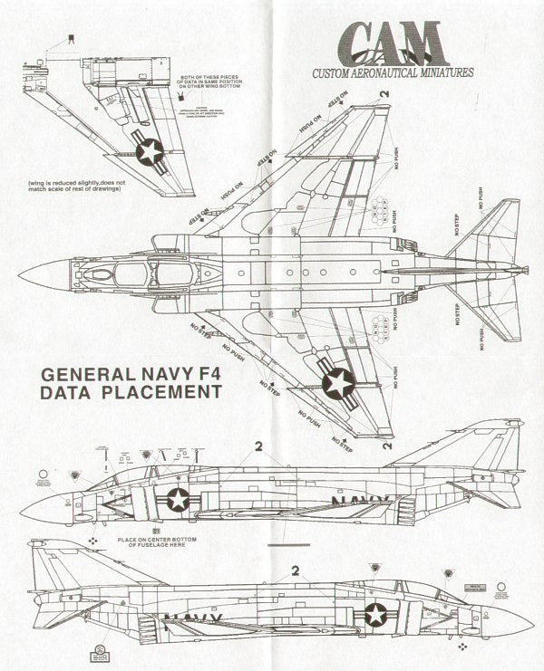 CAM CAM48001 1:48 McDonnell F-4B Phantom/F-4J