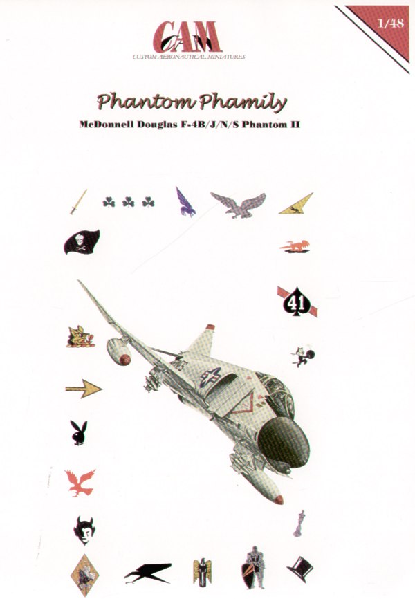 CAM CAM48030 1:48 McDonnell RF-4B Phantom/F-4J Phantom