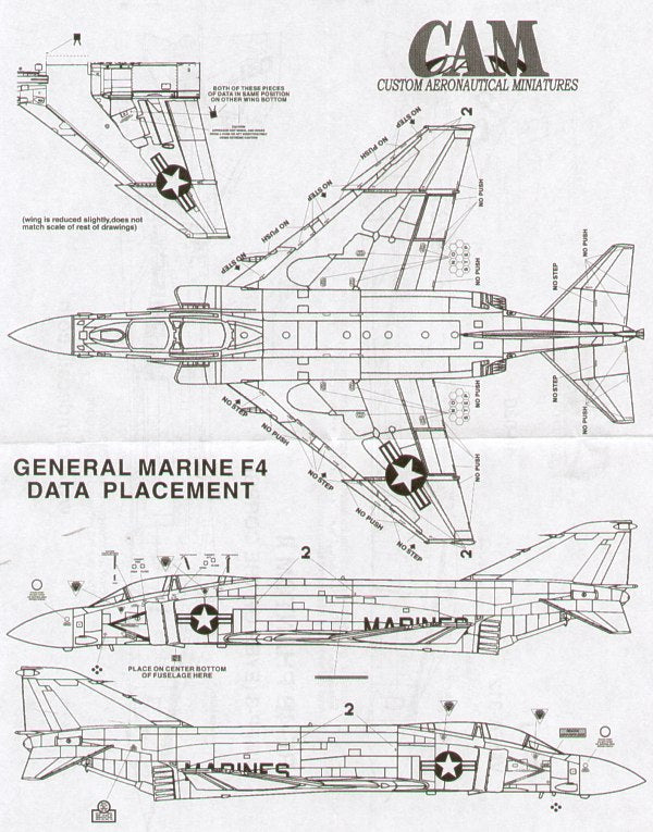 CAM CAM48030 1:48 McDonnell RF-4B Phantom/F-4J Phantom