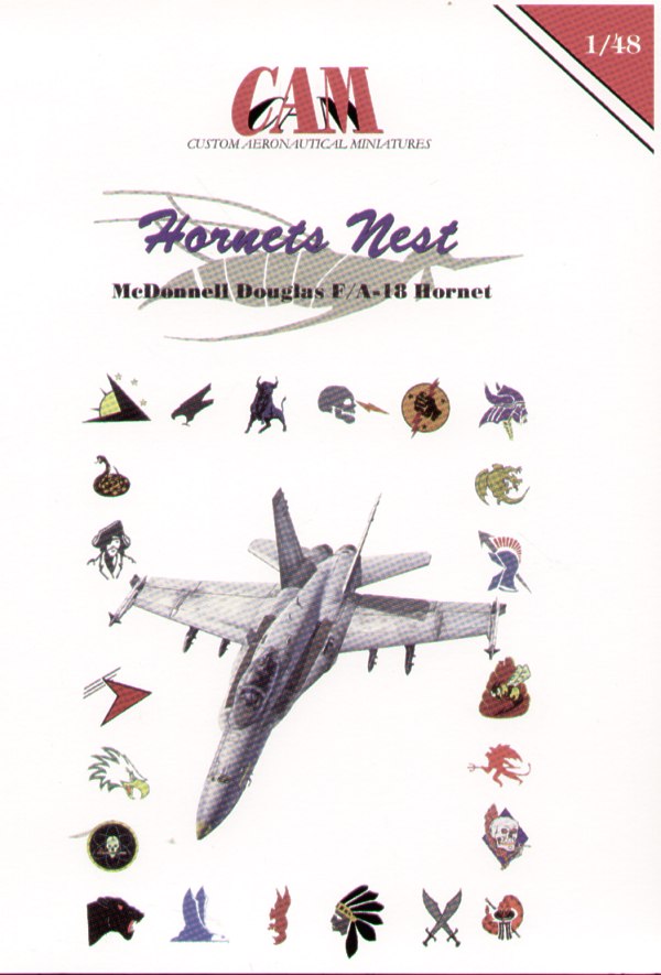 CAM CAM48031 1:48 F/A-18C VFA-195 Dambusters Chippy Ho Decals