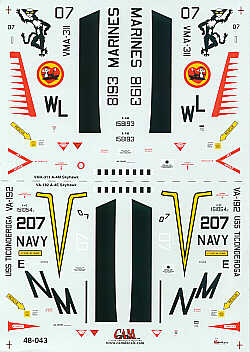 CAM CAM48043 1:48 Douglas A-4E/M Skyhawk
