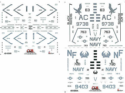 CAM CAM48056 1:48 Lockheed S-3A Shadow