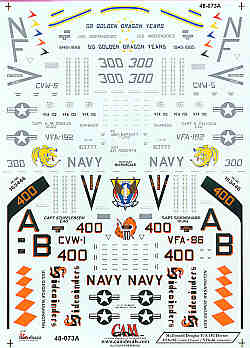 CAM CAM48073 1:48 McDonnell-Douglas F/A-18C