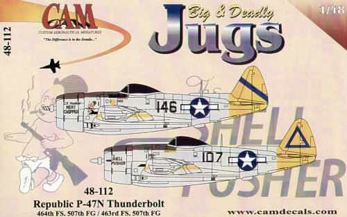 CAM CAM48112 1:48 Republic P-47N Thunderbolt
