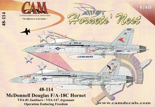 CAM CAM48114 1:48 McDonnell-Douglas F/A-18C
