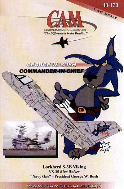 CAM CAM48120 1:48 Lockheed S-3B Viking