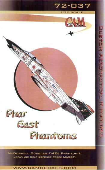 Cam Decals CAM72037 1:72 Phar East McDonnell F-4EJ Phantoms Part 2.