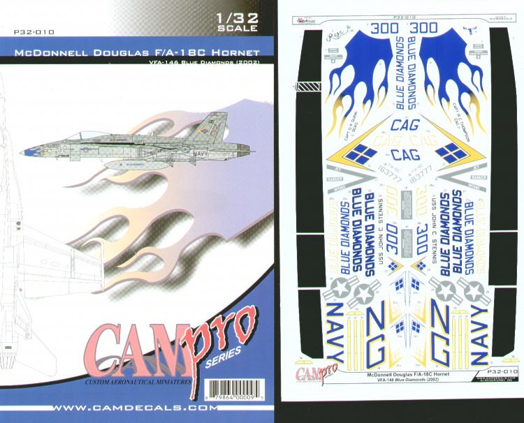 CAM PRO CAMP3210 1:32 McDonnell-Douglas F/A-18C