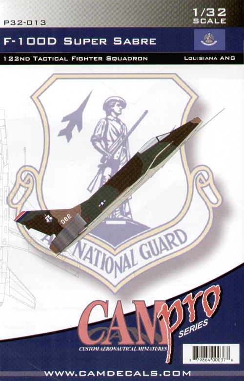 CAM PRO CAMP3213 1:32 North-American F-100D Super Sabre