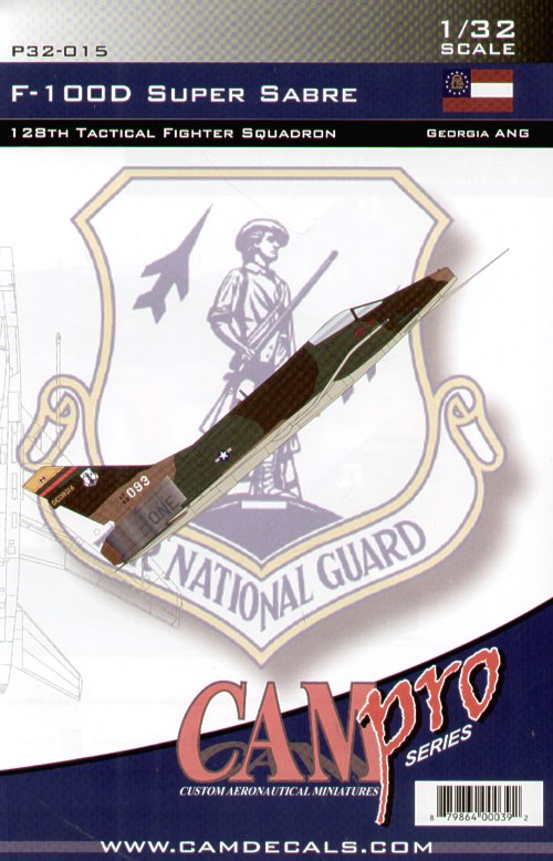 CAM PRO CAMP3215 1:32 North-American F-100D Super Sabre