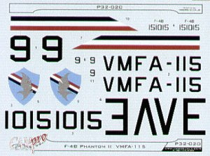 CAM PRO CAMP3220 1:32 McDonnell F-4B Phantom