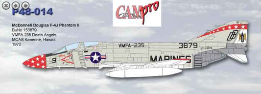 CAM PRO CAMP4814 1:48 McDonnell F-4J PHANTOM II VMFA-235