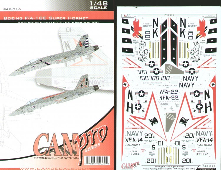 CAM PRO CAMP4816 1:48 Boeing F/A-18E Super Hornet