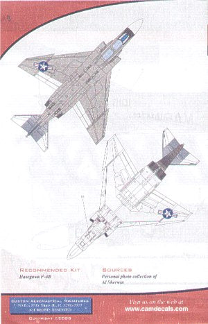 CAM PRO CAMP4819 1:48 McDonnell F-4B Phantom