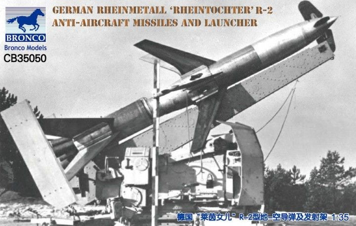 Bronco CB35050 1:35 German Rheintochter R-2 Missile & Launcher