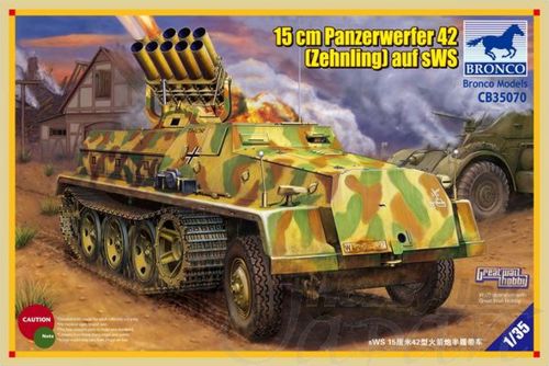 Bronco Models CB35070 1:35 15cm Panzerwerfer 42