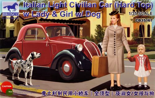 Bronco Models CB35167 1:35 Fiat 500