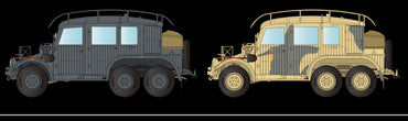 Bronco Models CB35220 1:35 German Krupp Protze Kfz.19 Radio command Car