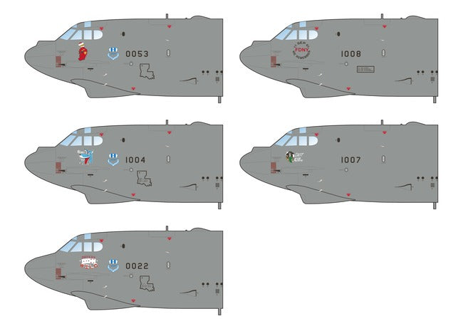 Caracal CD144005 1:144 Boeing B-52H Stratofortress Decals