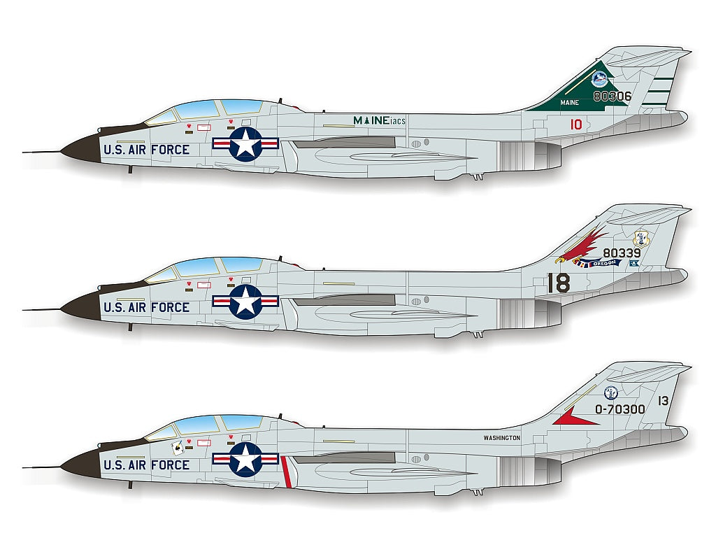 Caracal Models CD48010 1:48 Air National Guard McDonnell F-101B Voodoo