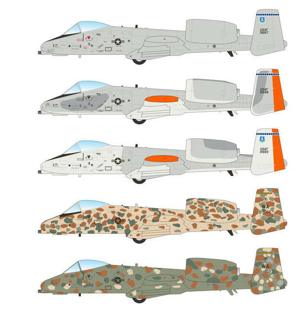 Caracal Models CD48198 1:48 Fairchild A-10A Thunderbolt II