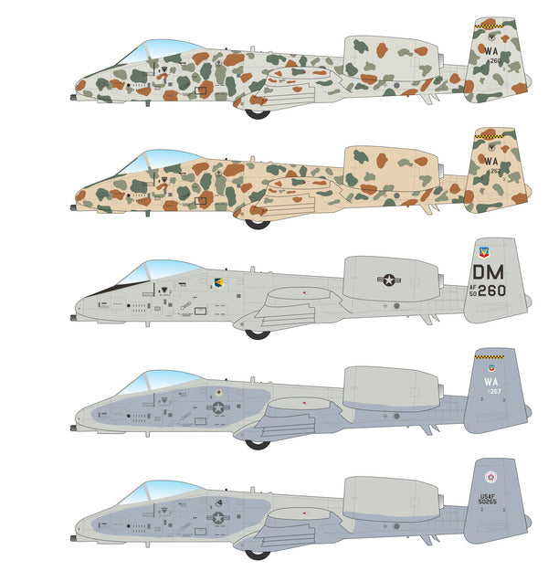 Caracal Models CD48198 1:48 Fairchild A-10A Thunderbolt II