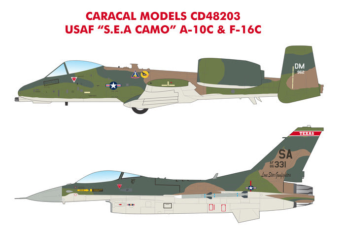 Caracal Models CD48203 1:48 USAF "S.E.A