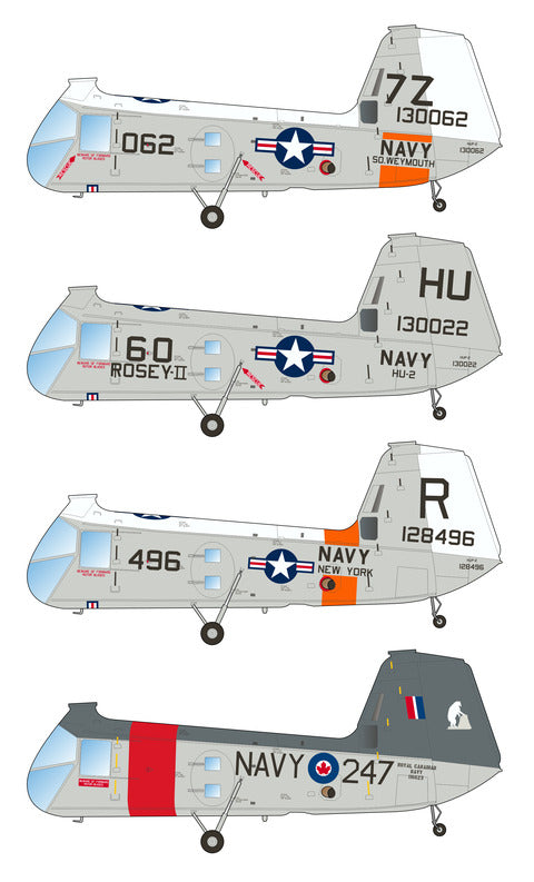 Caracal CD48207 1:48 Piasecki HUP Retriever USN/RCN Decals
