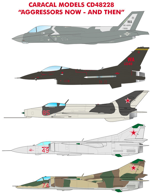 Caracal Models CD48228 1:48 Aggressors Now