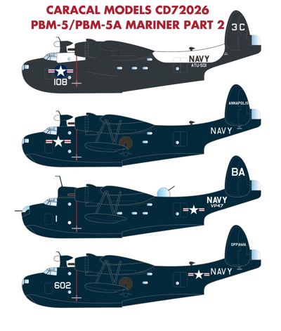 Caracal Models CD72026 1:72 Martin PBM-5/PBM-5A Mariner