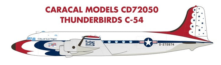 Caracal Models CD72050 1:72 Douglas C-54/R5D Skymaster