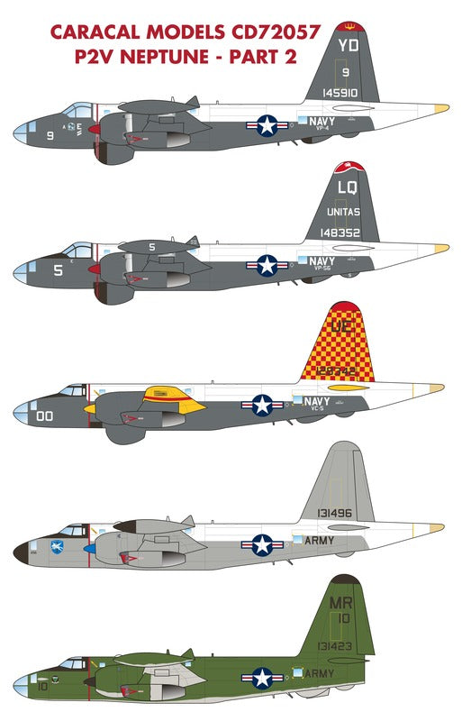 Caracal Models CD72057 1:72 Lockheed P2V Neptune Part 2