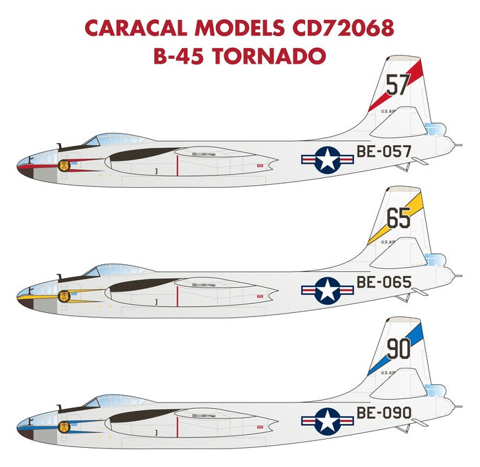 Caracal Models CD72068 1:72 North-American B-45 Tornado